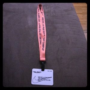 off white nike lanyard